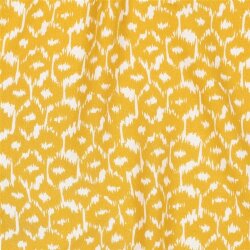 Viskosestoff Musterstreifen - gelb