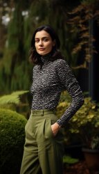 Viskose Baumwolljersey Digital Tiere SKIN - schwarz