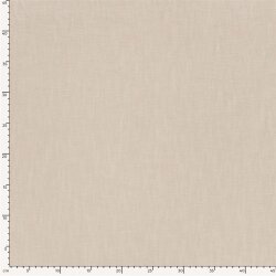 Leinen Stoff *Lara* vorgewaschen Uni - hellbeige