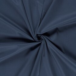 Stretch Baumwollsatin *Marie* Uni - stahlblau