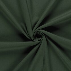 Viskose Leinen Mix Uni – tannengrün
