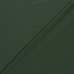 Viskose Leinen Mix Uni – tannengrün