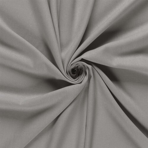 Viskose Leinen Mix Uni – stahlgrau