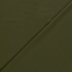 Viskose Leinen Mix Uni – dunkeloliv