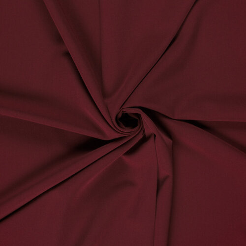 Gabardine *Marie* Uni - dunkelkirsch
