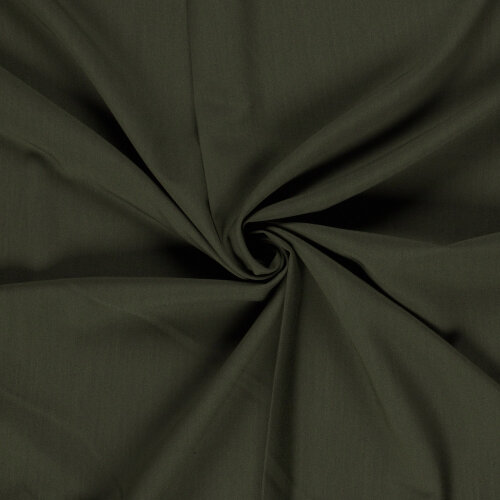 Gabardine *Marie* Uni - jagdgrün