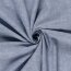 Leinen Chambray Uni Meliert - indigo