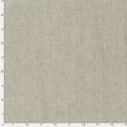 Leinen Chambray Uni Meliert - salbei
