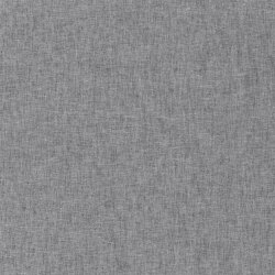 Leinen Chambray Uni Meliert - schwarz