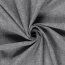 Leinen Chambray Uni Meliert - schwarz