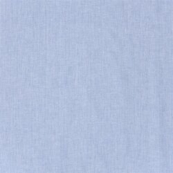 Leinen Chambray Mini Streifen Melange - babyblau