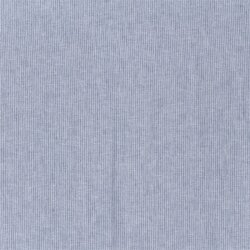 Leinen Chambray Mini Streifen Melange - indigo