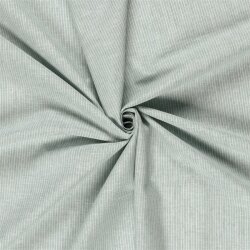 Leinen Chambray Mini Streifen Melange - antikgrün