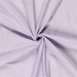 Leinen Chambray Mini Streifen Melange - helllila