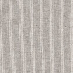 Leinen Chambray Mini Streifen Melange - schoko