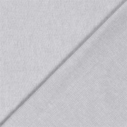 Leinen Chambray Mini Streifen Melange - hellgrau