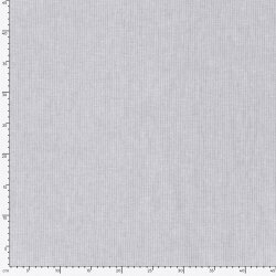 Leinen Chambray Mini Streifen Melange - hellgrau