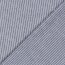 Leinen Chambray Streifen Melange - dunkelblau