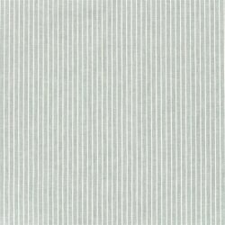 Leinen Chambray Streifen Melange - antikgrün