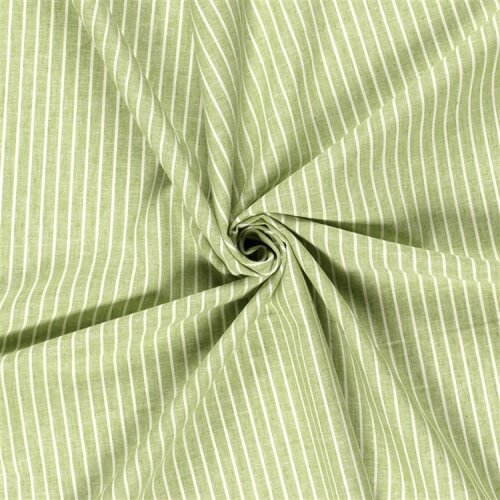 Leinen Chambray Streifen Melange - helloliv