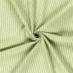 Leinen Chambray Streifen Melange - helloliv