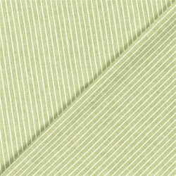 Leinen Chambray Streifen Melange - helloliv