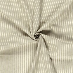 Leinen Chambray Streifen Melange - helloliv