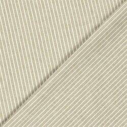 Leinen Chambray Streifen Melange - helloliv