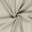 Leinen Chambray Streifen Melange - oliv