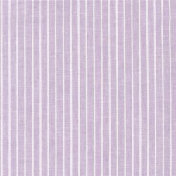Leinen Chambray Streifen Melange - helllila