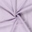Leinen Chambray Streifen Melange - helllila