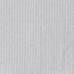 Leinen Chambray Streifen Melange - hellgrau