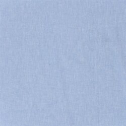 Leinen Chambray Fischgräte Melange - babyblau