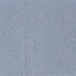 Leinen Chambray Fischgräte Melange - indigo