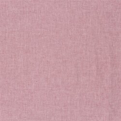 Leinen Chambray Fischgräte Melange - pink-rosa