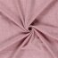 Leinen Chambray Fischgräte Melange - pink-rosa