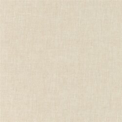 Leinen Chambray Fischgräte Melange - hellbeige