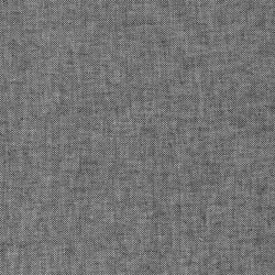 Leinen Chambray Fischgräte Melange - schwarz