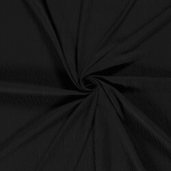 Viskosestoff Bubble Uni - schwarz