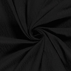 Viskosestoff Bubble Uni - schwarz