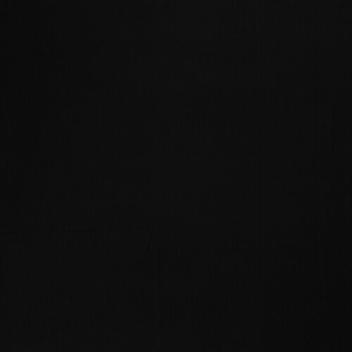 Bambus Popeline *Marie* Uni - schwarz