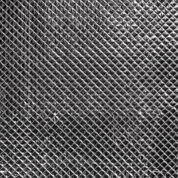 Steppstoff Gefüttert Glanz Karo´s - silber