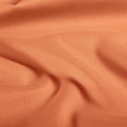 Baumwollstoff Fahnentuch Cretonne *Marie* Uni - softorange