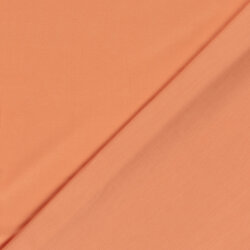 Baumwollstoff Fahnentuch Cretonne *Marie* Uni - softorange