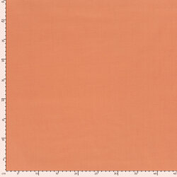 Baumwollstoff Fahnentuch Cretonne *Marie* Uni - softorange