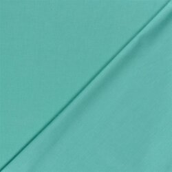 Baumwollstoff Fahnentuch Cretonne *Marie* Uni - meeresblau