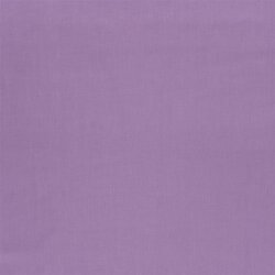 Baumwollstoff Fahnentuch Cretonne *Marie* Uni - helletraube
