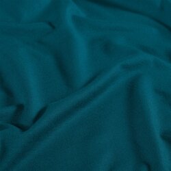 Viskose Jersey Medium Uni – petrolblau
