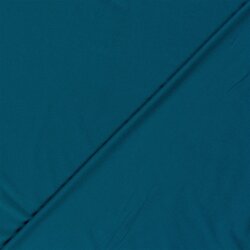 Viskose Jersey Medium Uni – petrolblau