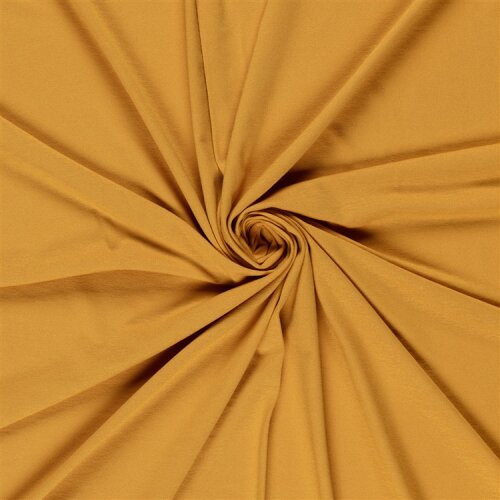 Viskose Jersey Medium Uni – currygelb